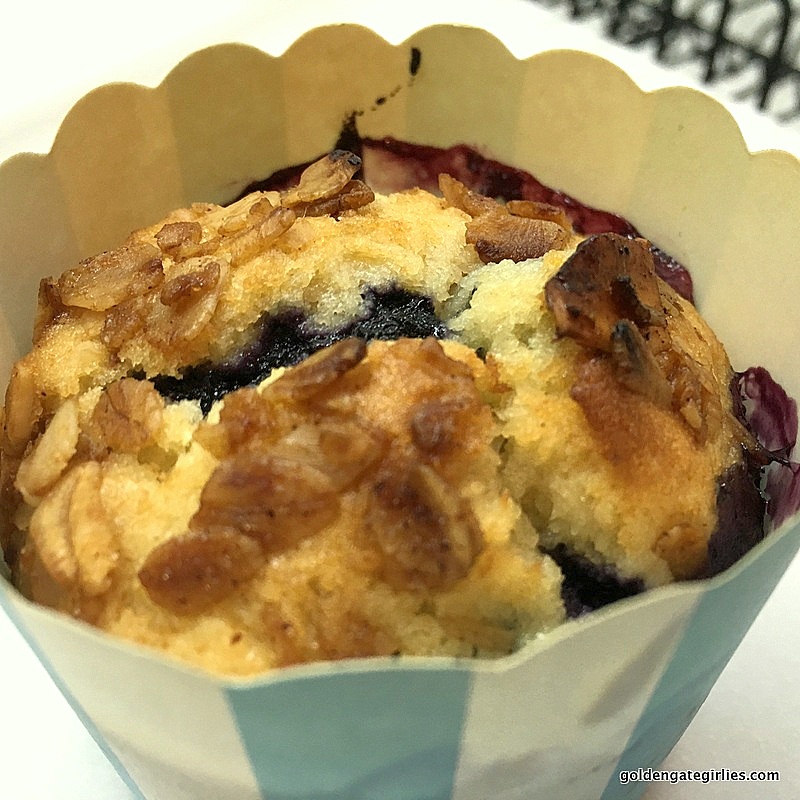 Lemony Blueberry Muffins