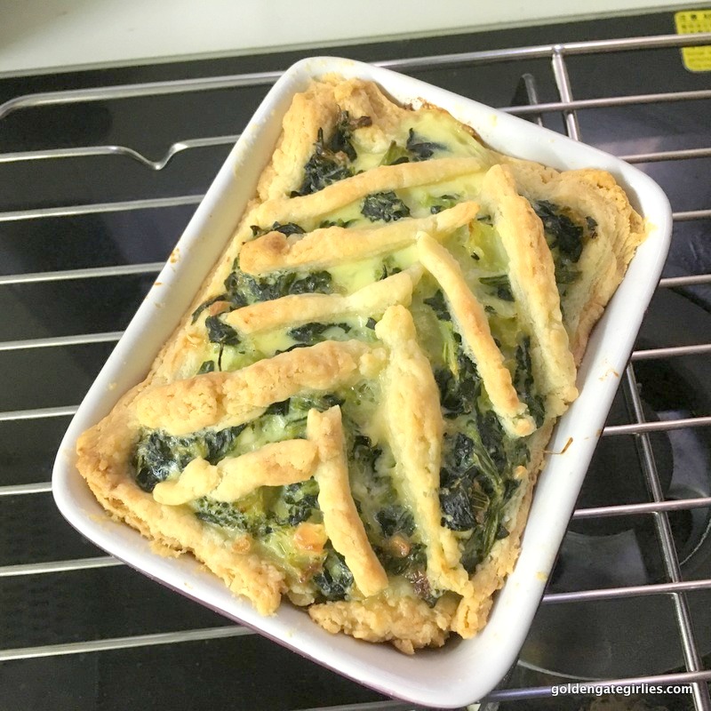Spinach and Broccoli Cheese Pie – Starbucks Hong Kong copycat